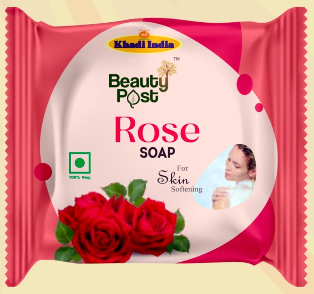 Beauty Post Natural Soap Combo - Complete 10 Varieties Pack (Khadi India Certified)